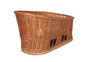 Basil Pasja Rear Animal Carrier Basket in Brown
